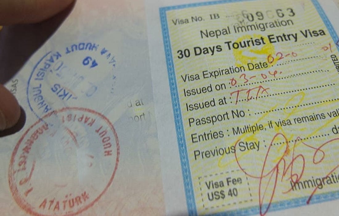 Travel in Nepal - Visa 