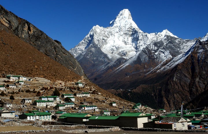Beautiful village in Nepal