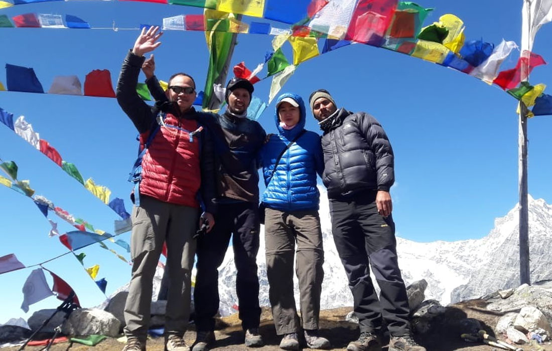 Langtang Trek 2018 Group from Indonesia