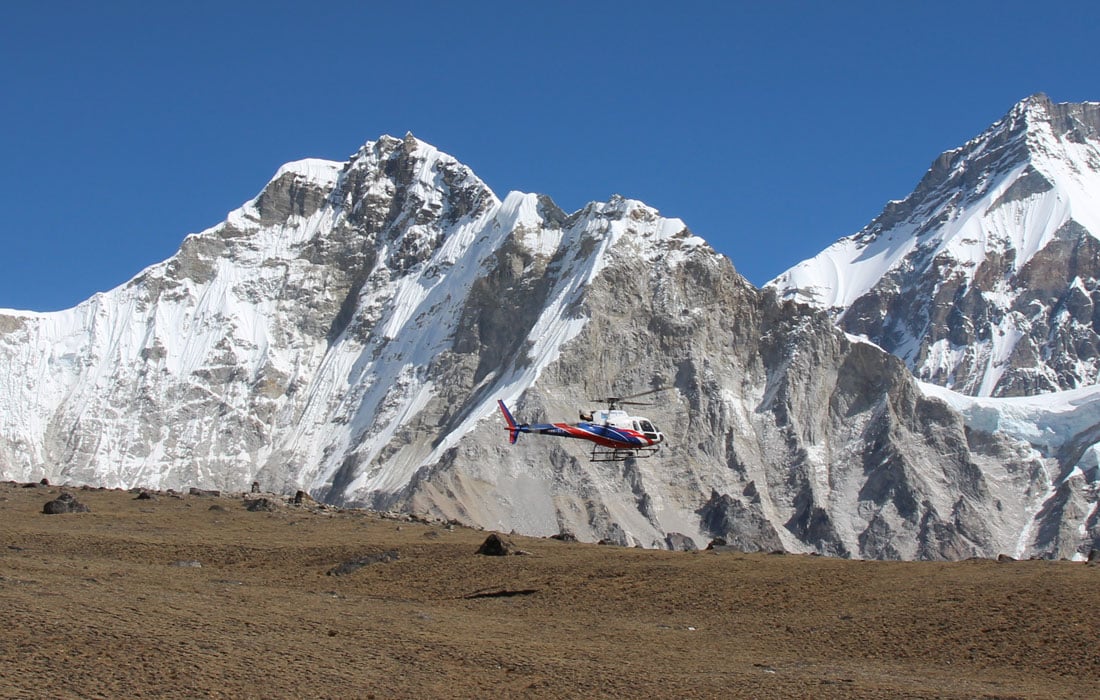 Everest Base camp By Helicopter