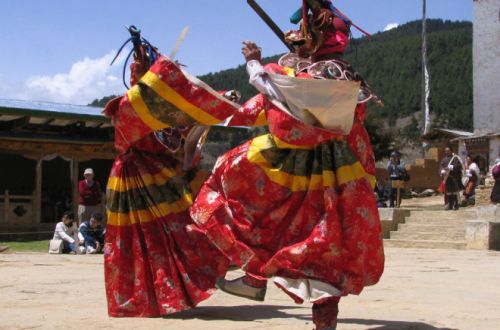 Ura Yakchoe Festival in Bhutan